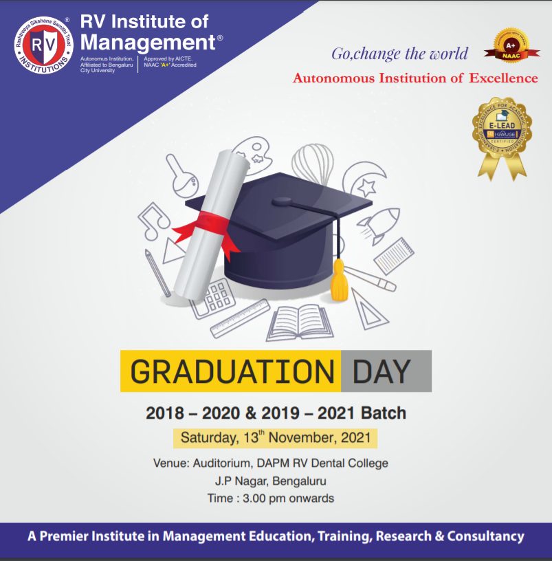 Graduation Day : 2018-2020 and 2019-2021 Batch